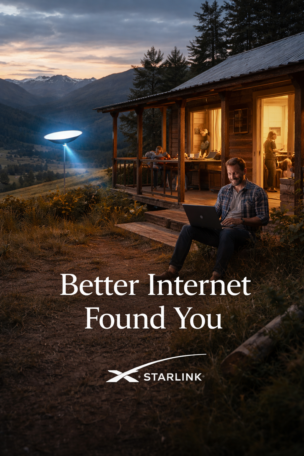 Better Internet Found You - STARLINK